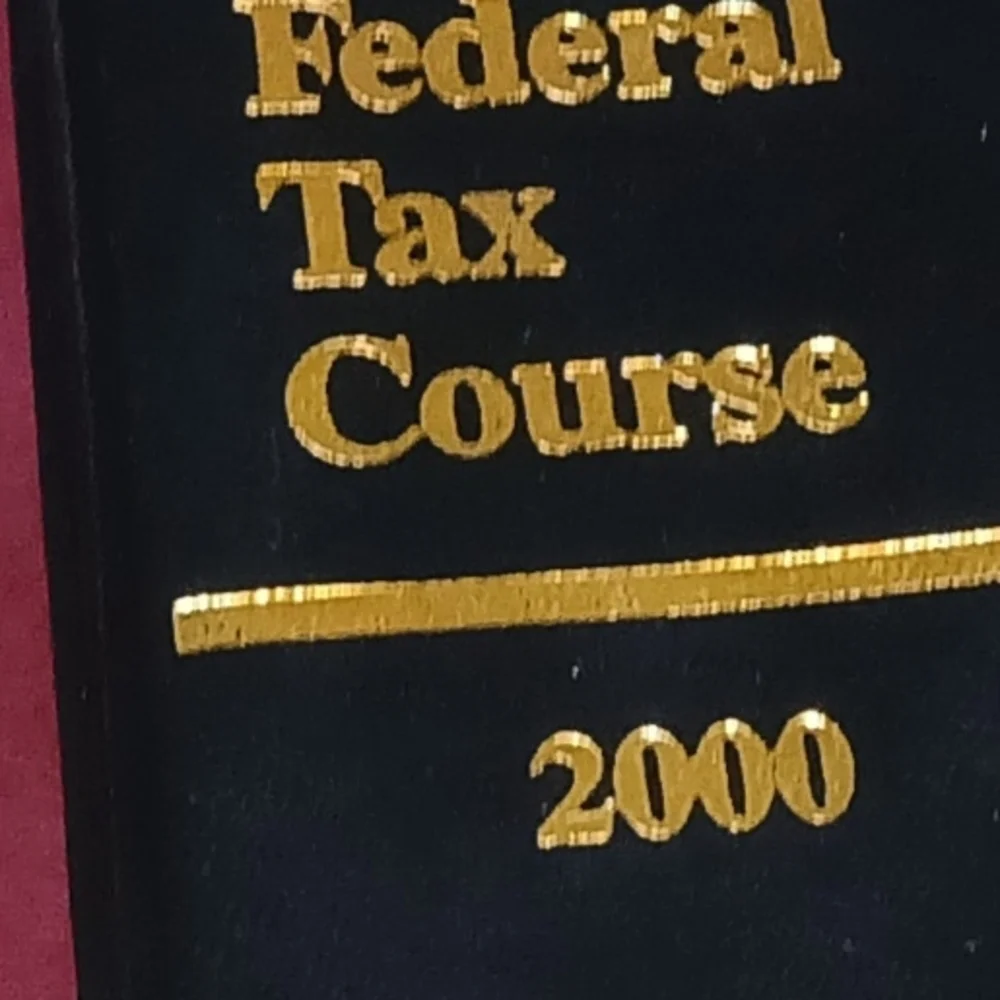Federal Tax Course 2000. Collectable Book